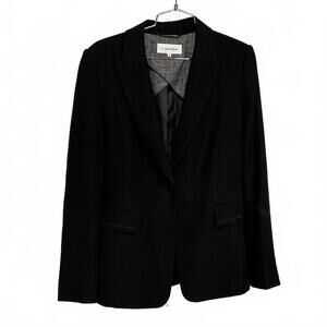 Calvin Klein Women's Elegant Black Suit Blazer casual to occasion. Size 10